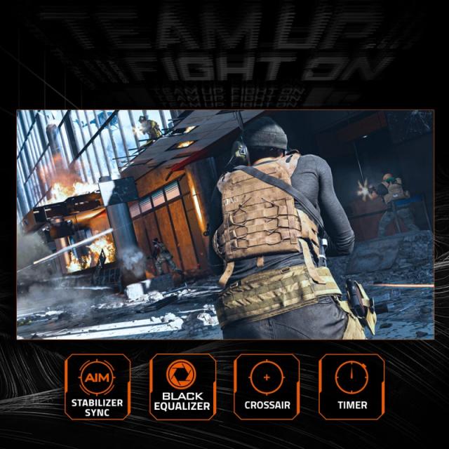 GIGABYTE - GS27U 27" Monitor de juegos UHD - 3840 x 2160, 160Hz, 1ms, 350 cd/m², Display HDR400, HDMI 2.1, DisplayPort 1.4