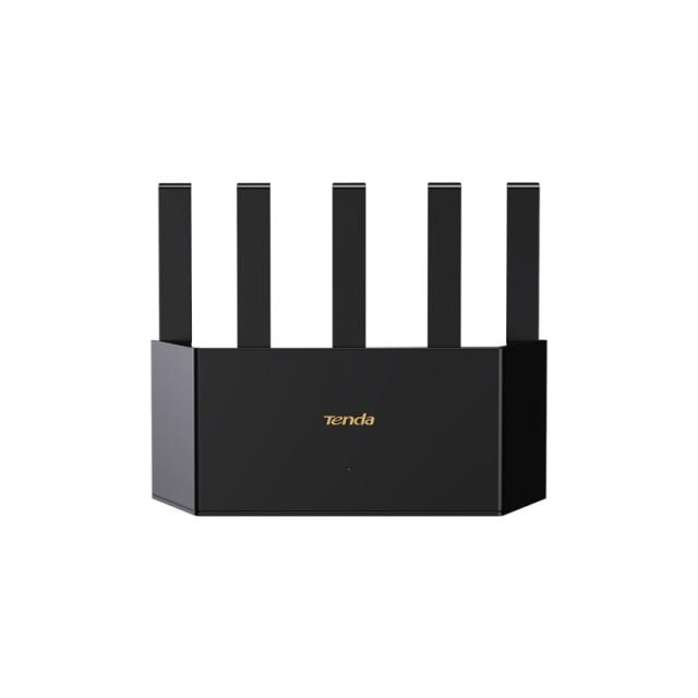 Tenda - TE3L v1.0 BE3600 router inalámbrico Gigabit Ethernet Doble banda (2,4 GHz / 5 GHz) Negro
