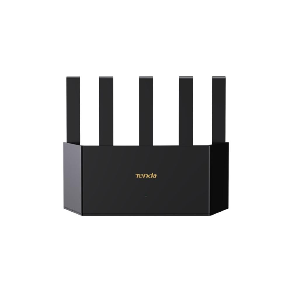 Tenda - TE3L v1.0 BE3600 router inalámbrico Gigabit Ethernet Doble banda (2,4 GHz / 5 GHz) Negro
