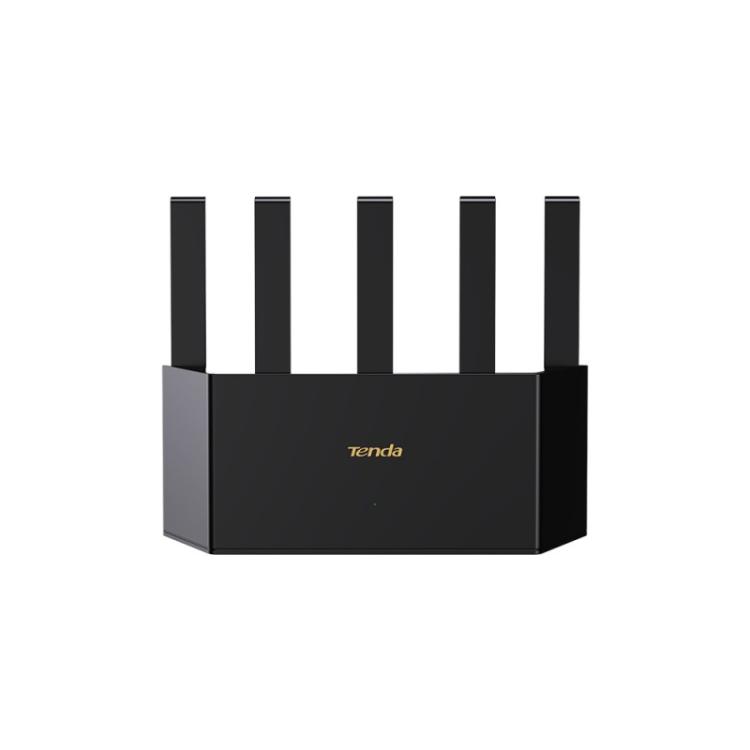 Tenda - TE3L v1.0 BE3600 router inalámbrico Gigabit Ethernet Doble banda (2,4 GHz / 5 GHz) Negro