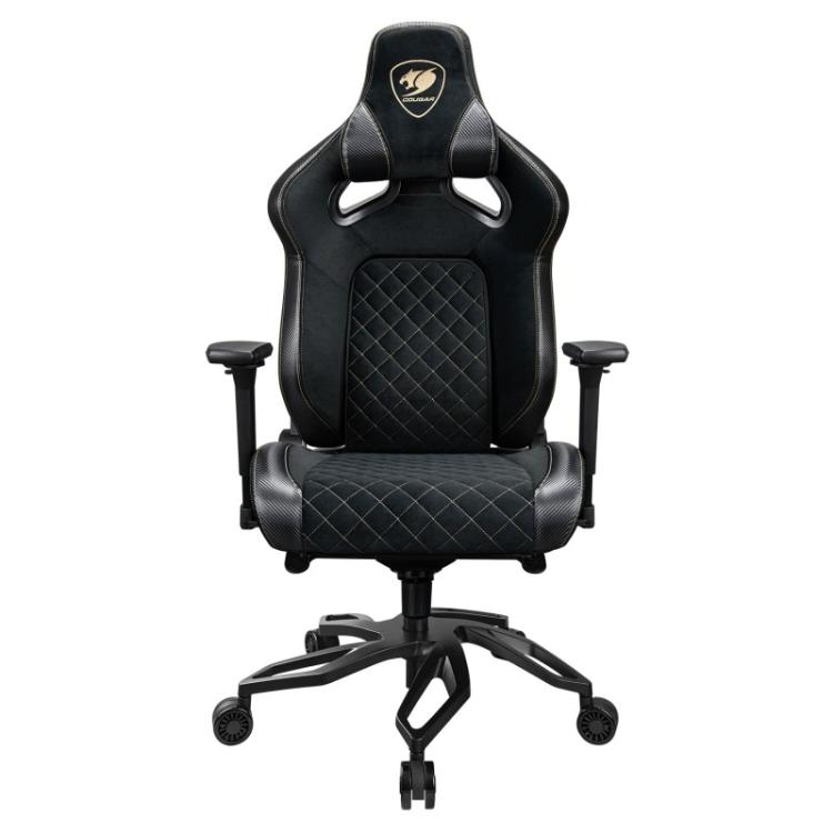 COUGAR - CGR-T2F-GLB Silla para videojuegos universal Asiento acolchado tapizado Negro