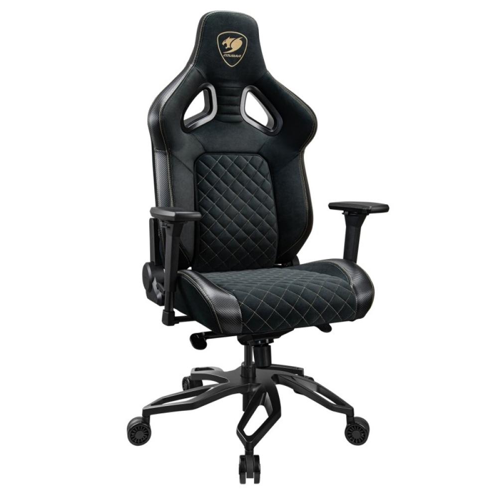 COUGAR - CGR-T2F-GLB Silla para videojuegos universal Asiento acolchado tapizado Negro