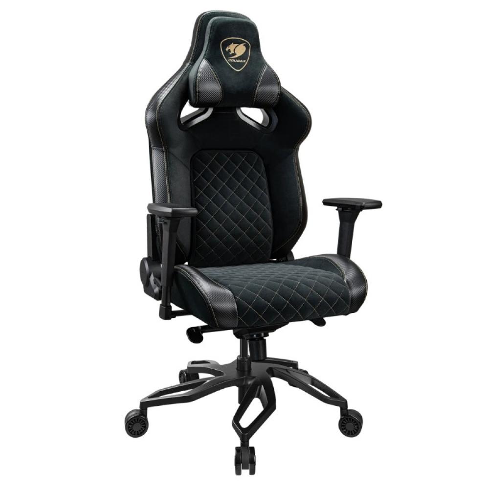 COUGAR - CGR-T2F-GLB Silla para videojuegos universal Asiento acolchado tapizado Negro