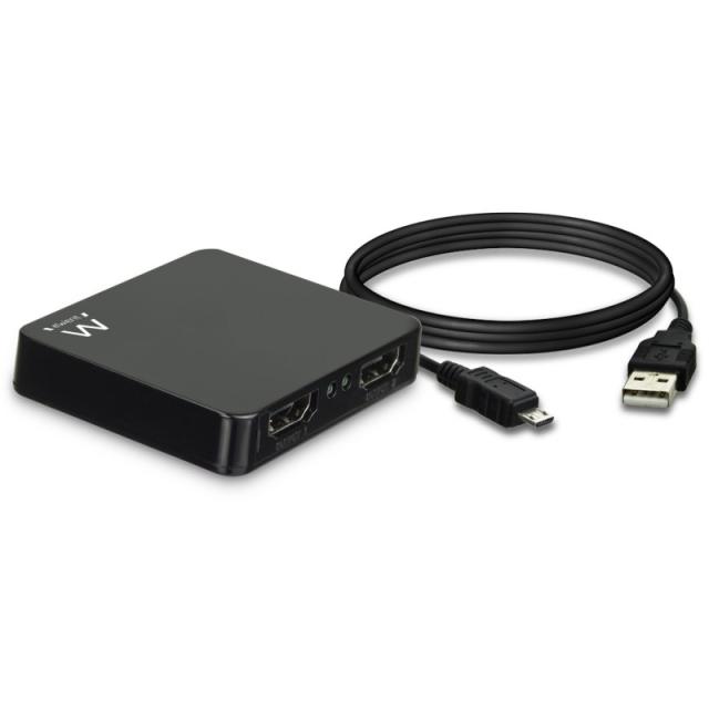 Ewent - EW3720 divisor de video HDMI 2x HDMI