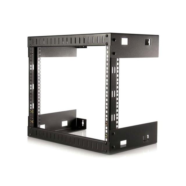 StarTech.com - Rack de Servidores Abierto de 8U de Pared - de 19 Pulgadas - de 2 Columnas - con 12 Pulgadas de Profundidad - par