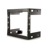 StarTech.com - Rack de Servidores Abierto de 8U de Pared - de 19 Pulgadas - de 2 Columnas - con 12 Pulgadas de Profundidad - par
