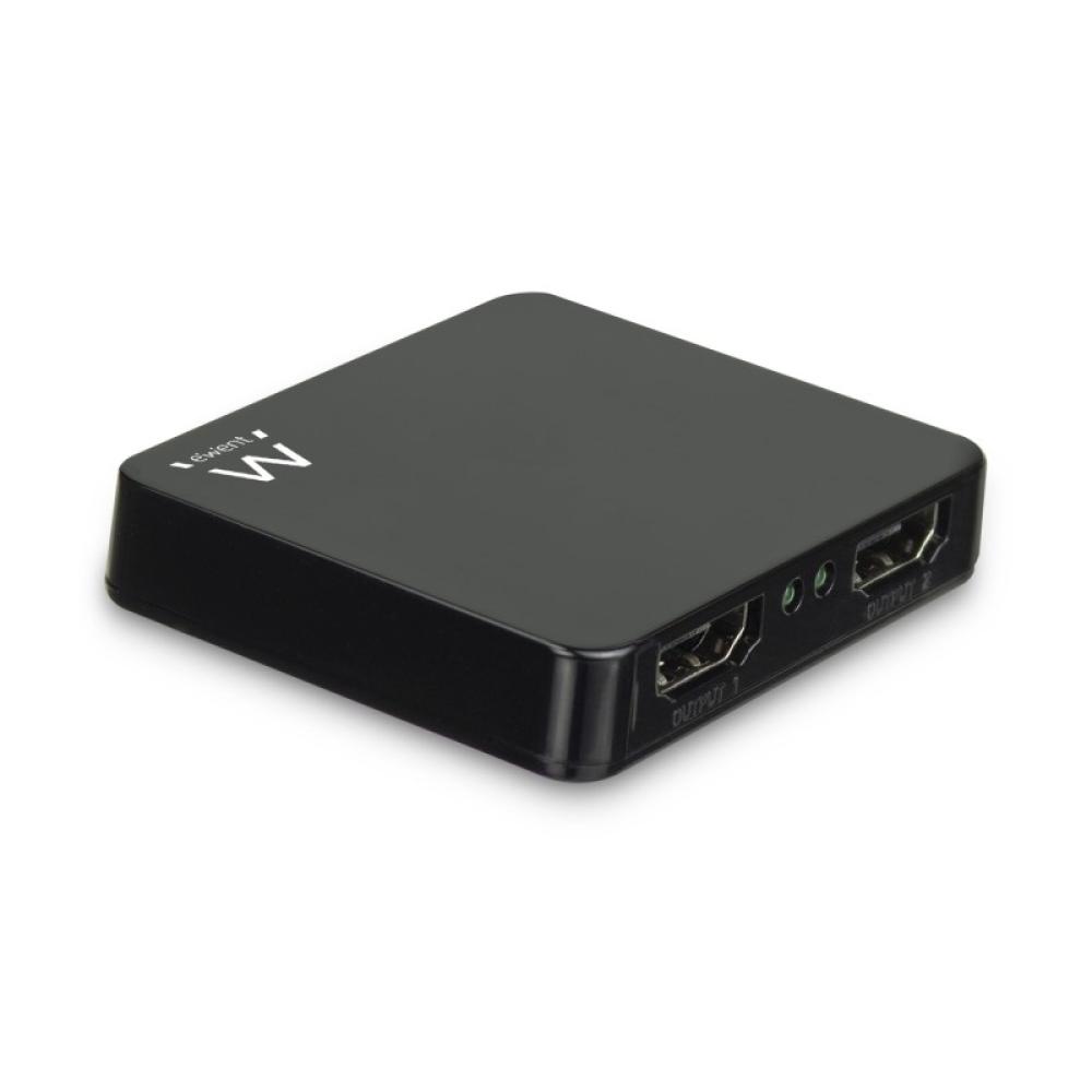 Ewent - EW3720 divisor de video HDMI 2x HDMI