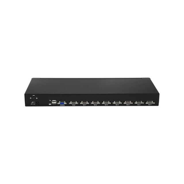 StarTech.com - Conmutador Switch KVM 1U OSD y Cables 8 puertos USB A Vídeo VGA HD15