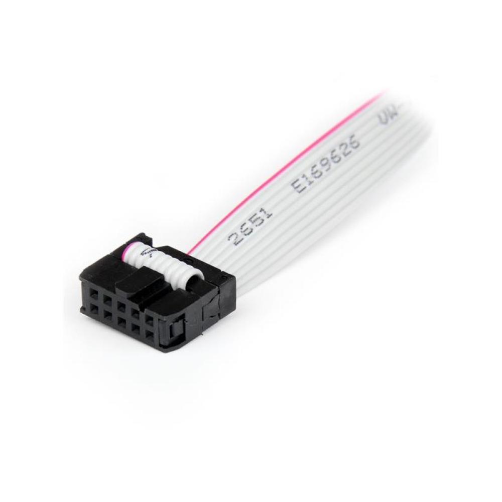 StarTech.com - Cabezal Bracket 2 puertos COM de Serie Serial - 2x DB9 Macho - 2x IDC10 Hembra