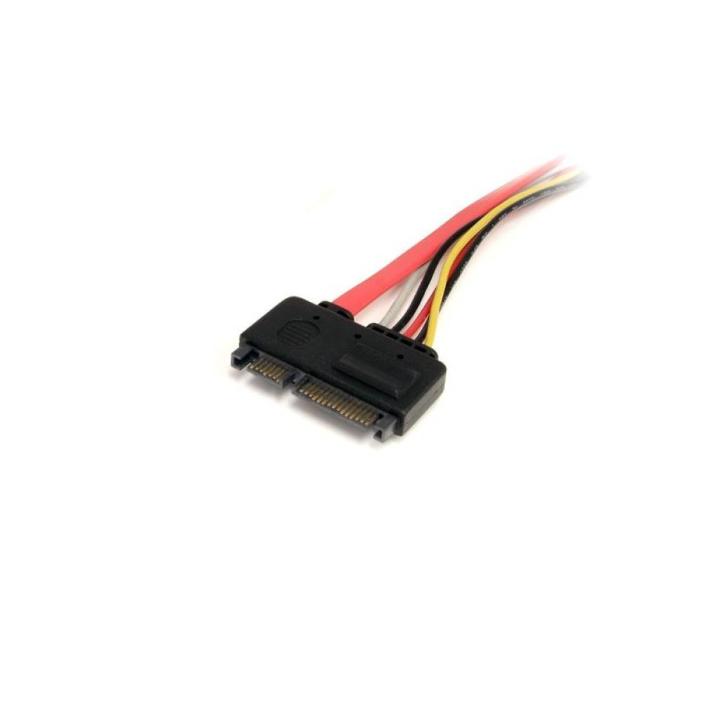 StarTech.com - Cable de Extensión SATA de 22 Pines - Serial ATA Macho - SATA Hembra - 0,3m