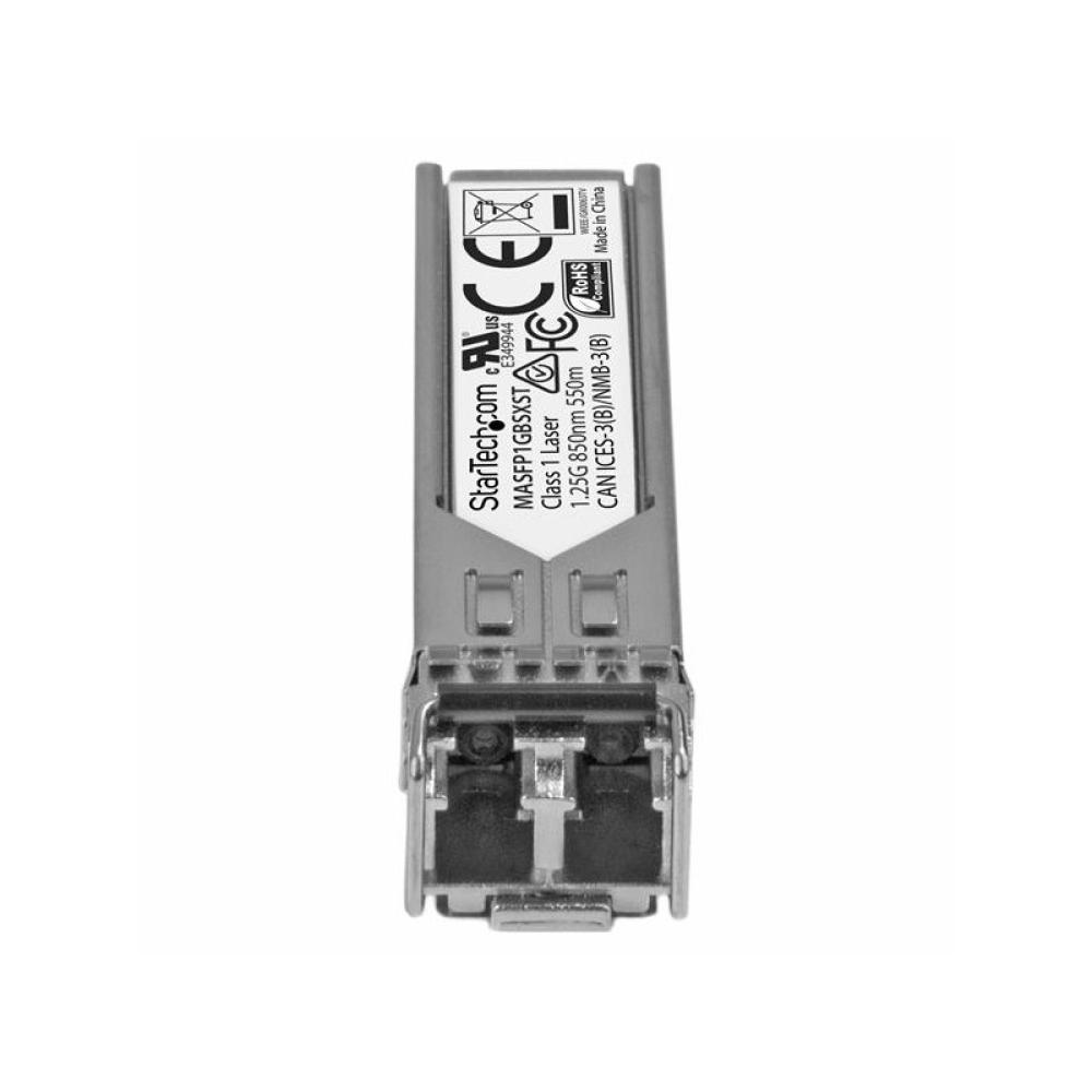 StarTech.com - Módulo SFP Compatible con Cisco Meraki MA-SFP-1GB-SX - 1000BASE-SX - Multimodo de 1GbE - SFP Ethernet Gigabit 1Gb
