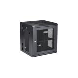 StarTech.com - Armario Rack de Pared para Servidores 12U 19" 4 Columnas y Estante 1U - Rack de Servidores de Montaje - RK12WALHM