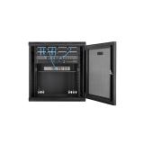 StarTech.com - Armario Rack de Pared para Servidores 12U 19" 4 Columnas y Estante 1U - Rack de Servidores de Montaje - RK12WALHM