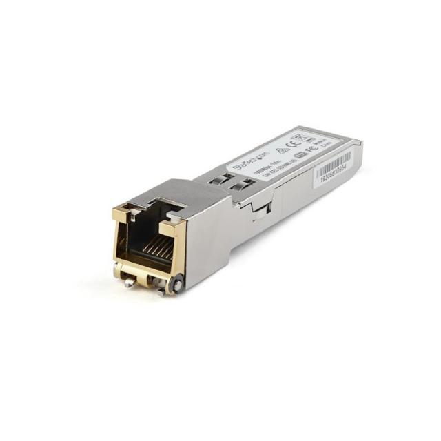 StarTech.com - Módulo Transceptor SFP Compatible con Cisco GLC-TE - Cobre - 1000BASE-T - SFP a RJ45 Cat6 / Cat5e, 100m, Temperat