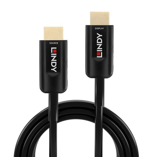 Lindy - 38380 cable HDMI 10 m HDMI tipo A (Estándar) Negro