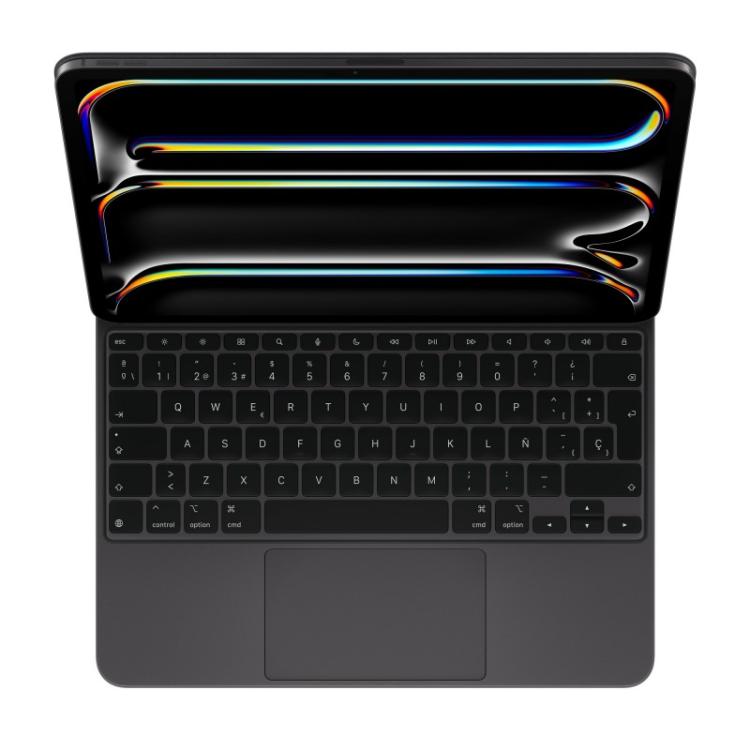 Apple - Magic Keyboard para el iPad Pro de 13 pulgadas (M4) - Español - Negro
