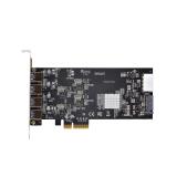 StarTech.com - Tarjeta PCI Express de 4 Puertos USB-A - Tarjeta PCIe USB 3.2 de 5Gbps - 4 Controladores USB Independientes - Hub