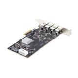 StarTech.com - Tarjeta PCI Express de 4 Puertos USB-A - Tarjeta PCIe USB 3.2 de 5Gbps - 4 Controladores USB Independientes - Hub