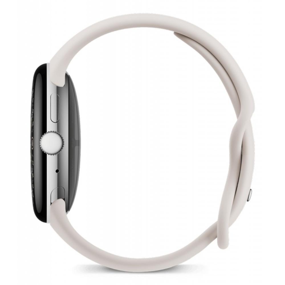 Google - Pixel Watch 4 AMOLED 45 mm Digital Pantalla táctil Plata Wifi GPS (satélite)