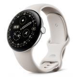 Google - Pixel Watch 4 AMOLED 45 mm Digital Pantalla táctil Plata Wifi GPS (satélite)