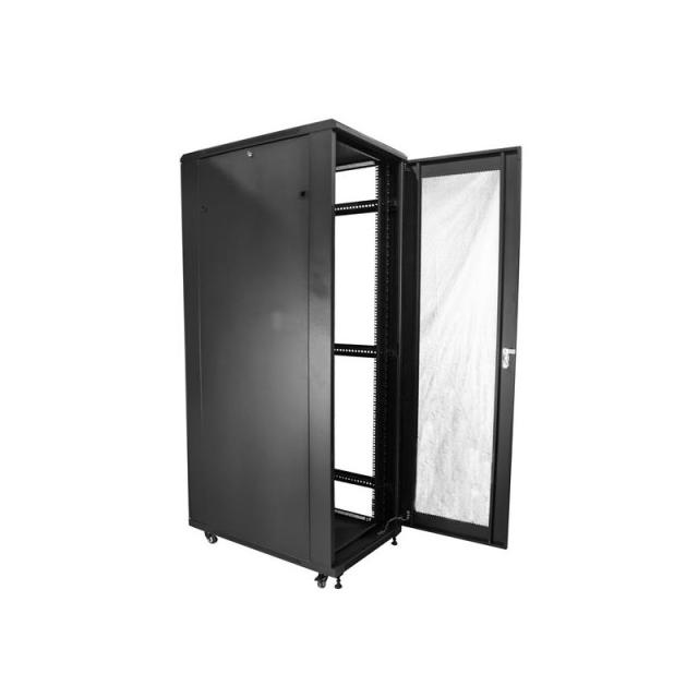 StarTech.com - Armario Rack para Servidores 42U 19" 4 Columnas - Rack de Servidores con Ruedas para Equipo de Red - Armario Rack