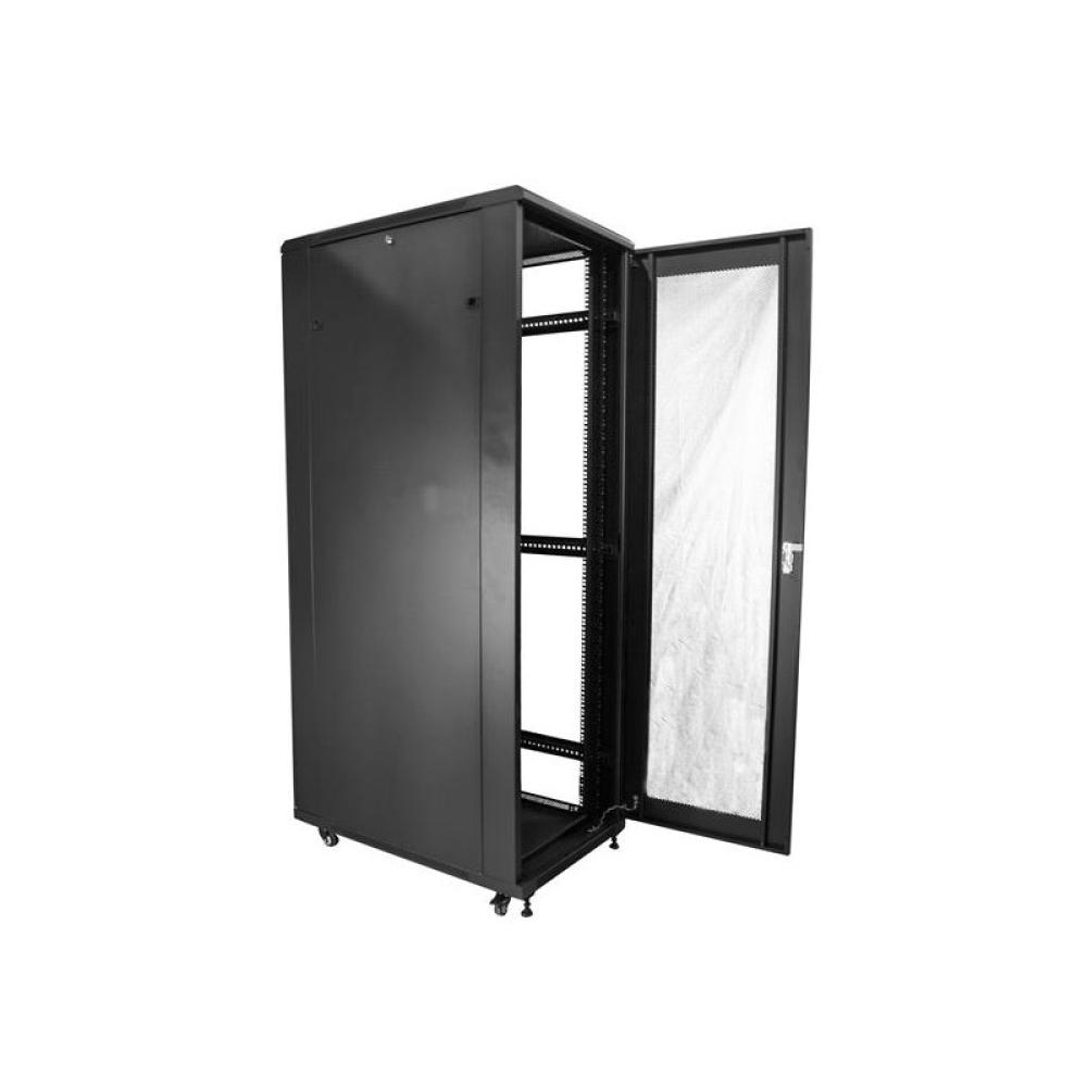 StarTech.com - Armario Rack para Servidores 42U 19" 4 Columnas - Rack de Servidores con Ruedas para Equipo de Red - Armario Rack