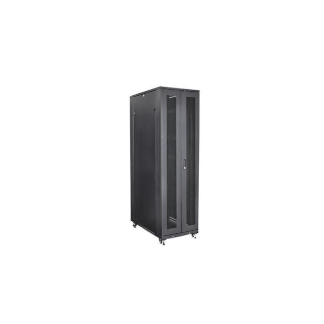 StarTech.com - Armario Rack para Servidores 42U 19" 4 Columnas - Rack de Servidores con Ruedas para Equipo de Red - Armario Rack