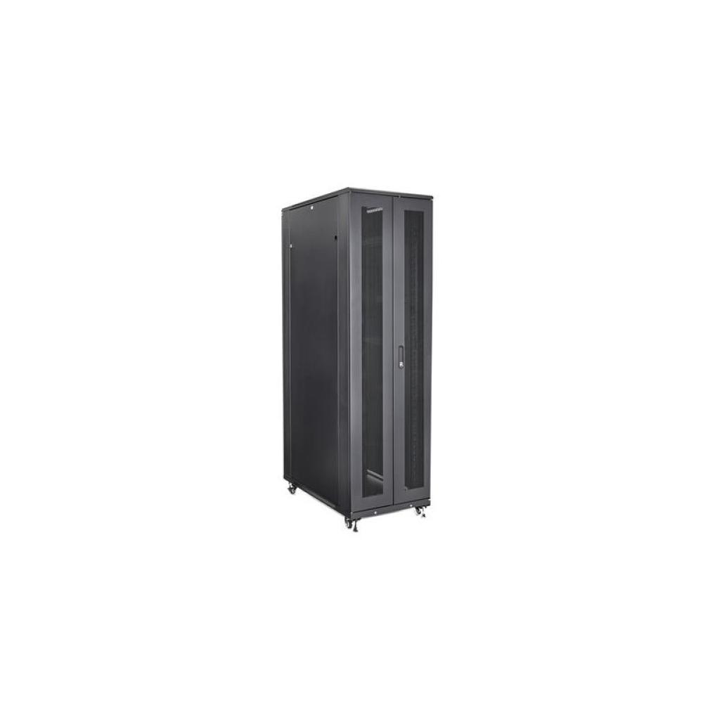 StarTech.com - Armario Rack para Servidores 42U 19" 4 Columnas - Rack de Servidores con Ruedas para Equipo de Red - Armario Rack