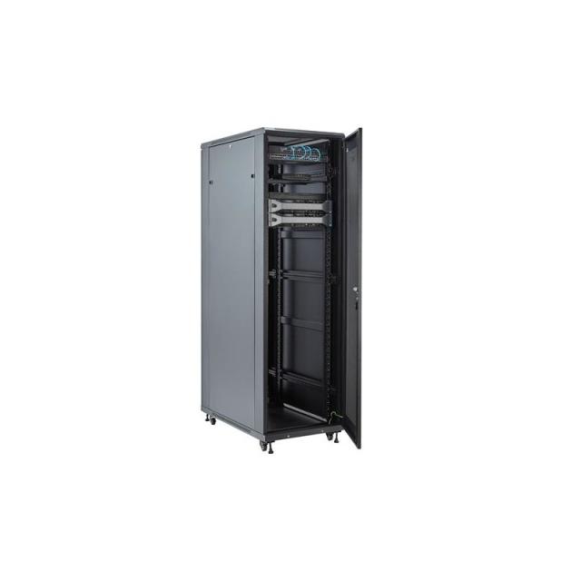 StarTech.com - Armario Rack para Servidores 42U 19" 4 Columnas - Rack de Servidores con Ruedas para Equipo de Red - Armario Rack