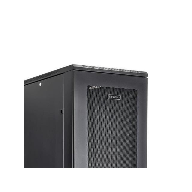 StarTech.com - Armario Rack para Servidores 42U 19" 4 Columnas - Rack de Servidores con Ruedas para Equipo de Red - Armario Rack