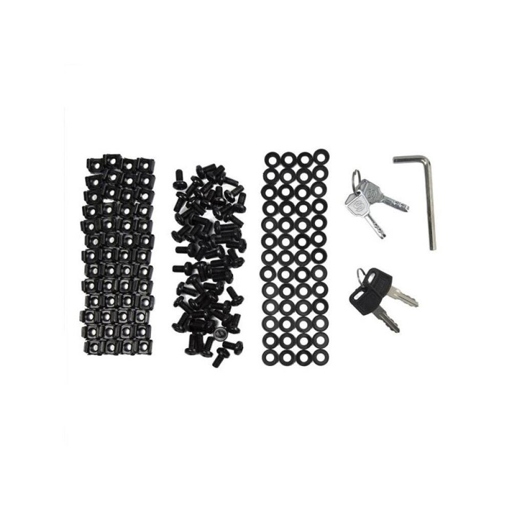 StarTech.com - Armario Rack para Servidores 42U 19" 4 Columnas - Rack de Servidores con Ruedas para Equipo de Red - Armario Rack