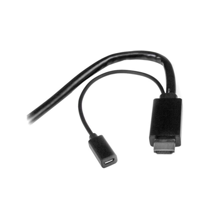 StarTech.com - Cable Conversor HDMI, DisplayPort o Mini DisplayPort a HDMI de 2m - Adaptador DP y Mini DP