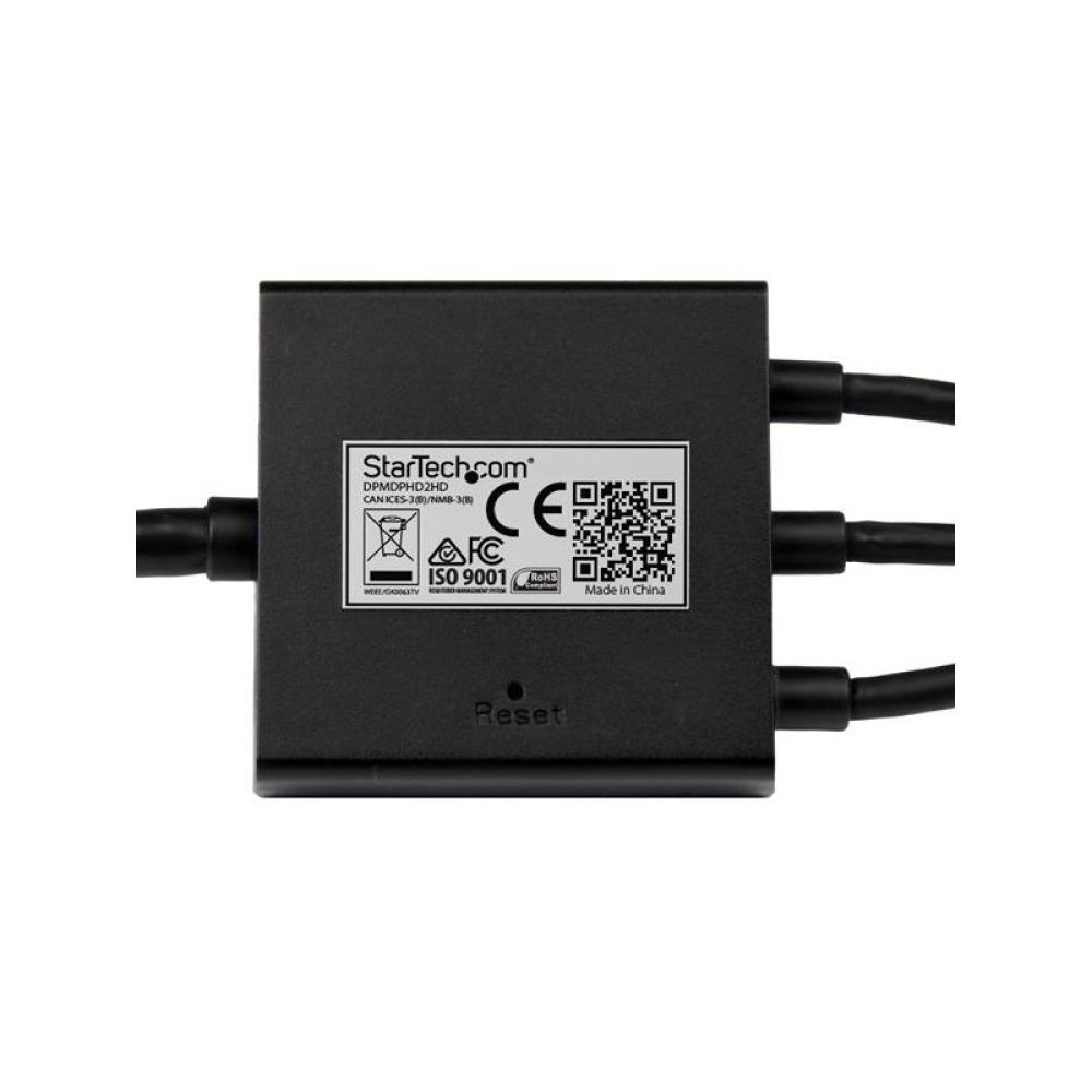 StarTech.com - Cable Conversor HDMI, DisplayPort o Mini DisplayPort a HDMI de 2m - Adaptador DP y Mini DP