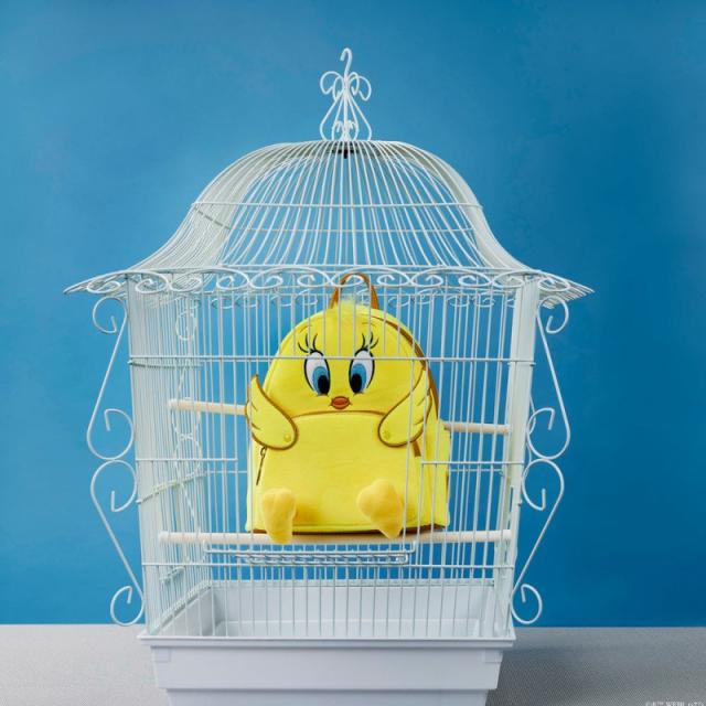 Loungefly - LTBK0005 mochila Mochila informal Amarillo Cuero vegano