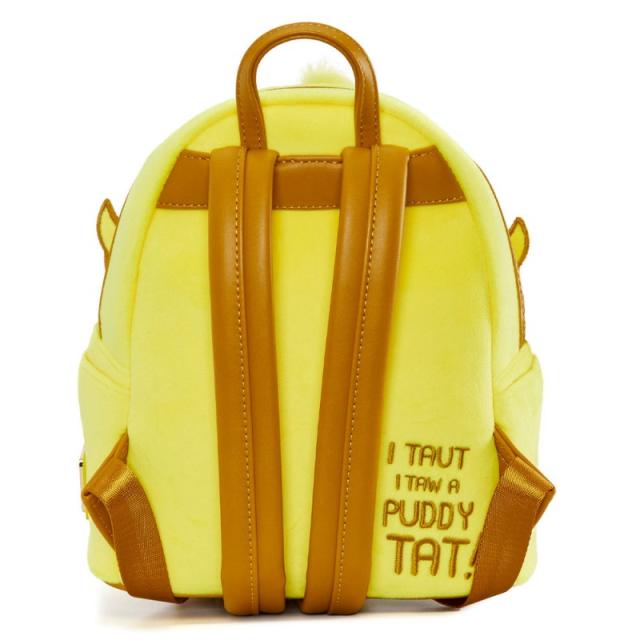 Loungefly - LTBK0005 mochila Mochila informal Amarillo Cuero vegano