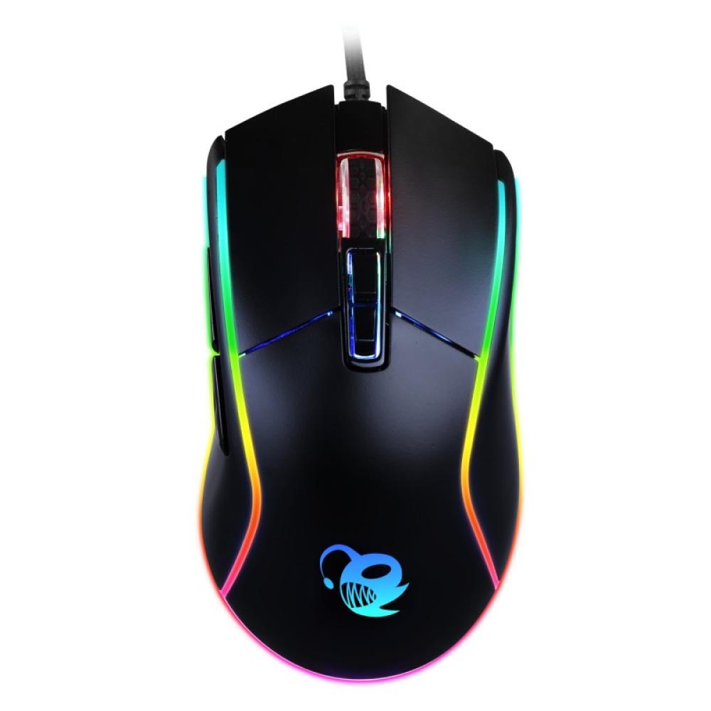 Deep Gaming - DeepDarth ratón Juego USB tipo A Óptico 6400 DPI