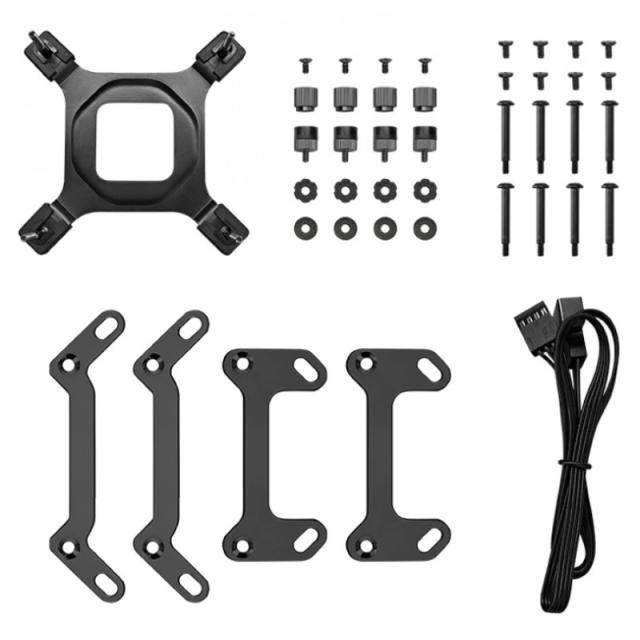 DeepCool - MYSTIQUE 240 Procesador Sistema de refrigeración líquida todo en uno 12 cm Negro 1 pieza(s)