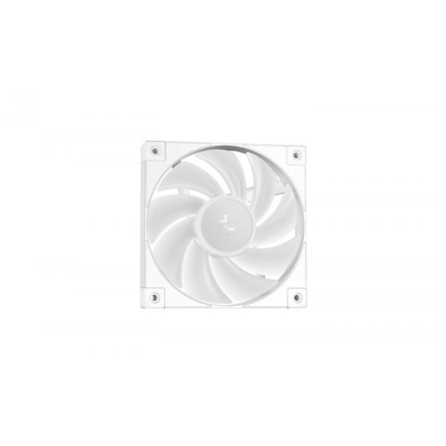DeepCool - LT240 Procesador Sistema de refrigeración líquida todo en uno 12 cm Blanco 1 pieza(s)
