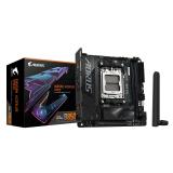 GIGABYTE - B850I AORUS PRO Placa Base - Compatible con procesadores AMD Ryzen Serie 9000, VRM digital de 8+2+1 fases, hasta 8400