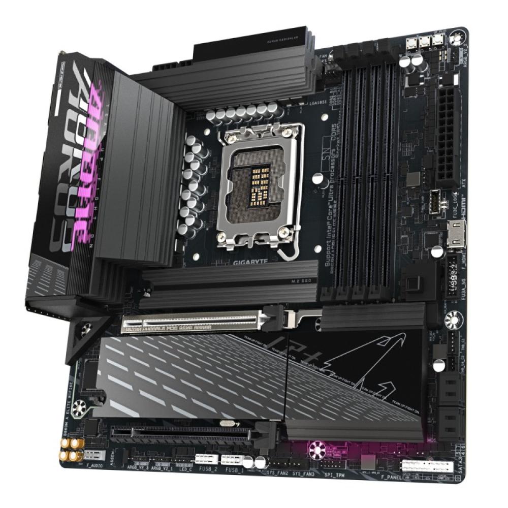 GIGABYTE - B860M AORUS ELITE WIFI6E Placa base - CPUs Intel Core Ultra, VRM de 12+1+2+1 fases, hasta 9200MHz DDR5, 1xPCIe 5.0 +