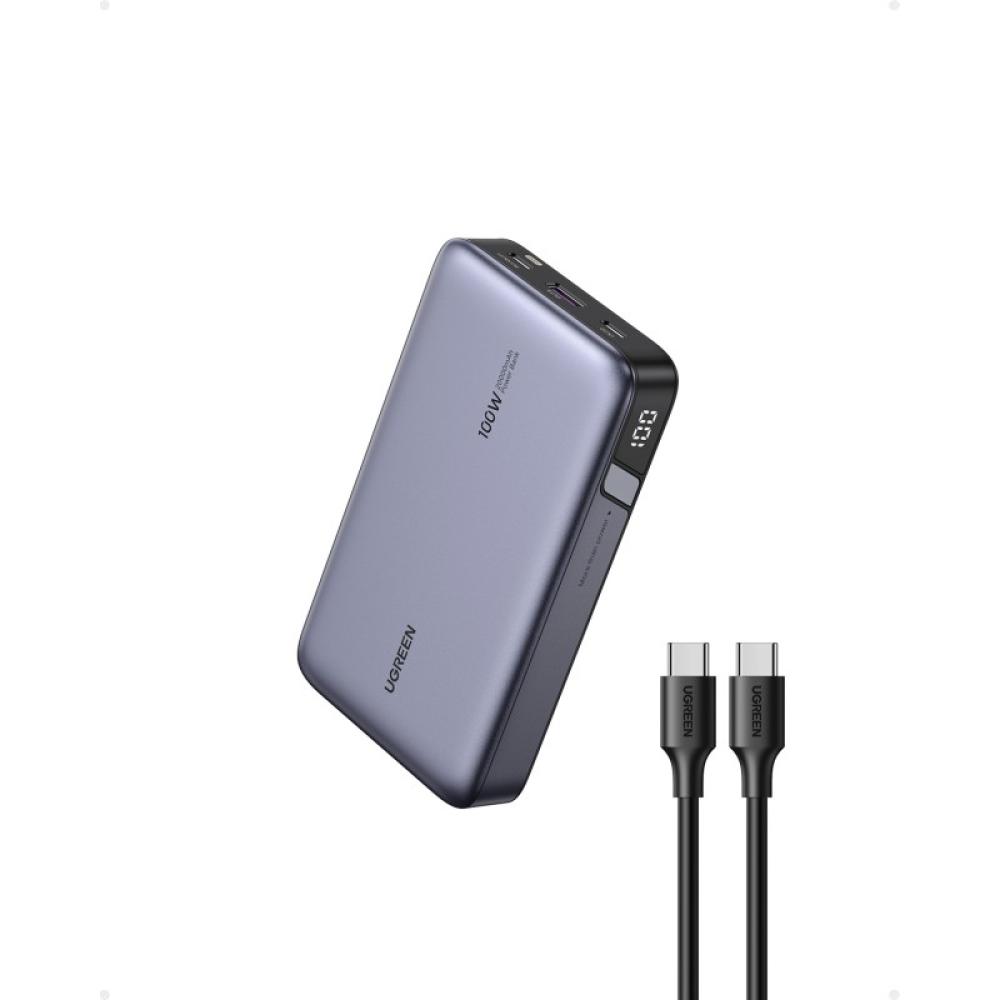 Ugreen - 25188 batería externa 20000 mAh Gris