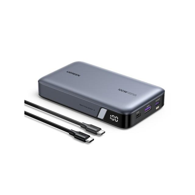 Ugreen - 25188 batería externa 20000 mAh Gris