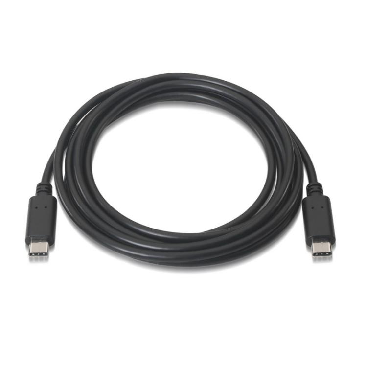 AISENS - A107-0056 cable USB USB 2.0 1 m USB C Negro