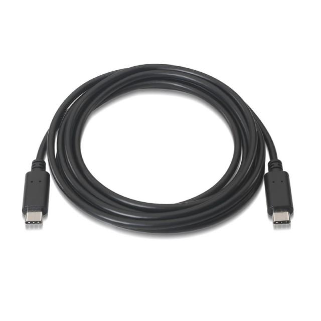 AISENS - A107-0058 cable USB USB 2.0 3 m USB C Negro