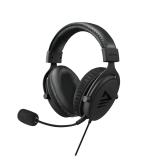 Savio - NEXUS Auriculares Alámbrico Casco Juego Negro