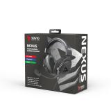 Savio - NEXUS Auriculares Alámbrico Casco Juego Negro