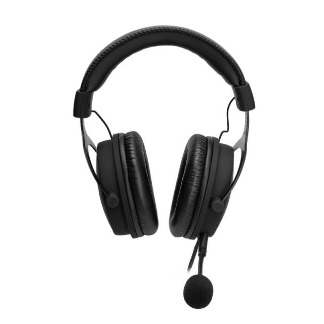 Savio - NEXUS Auriculares Alámbrico Casco Juego Negro