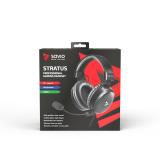 Savio - Stratus Auriculares Alámbrico gancho de oreja Juego Negro