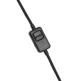 Savio - Stratus Auriculares Alámbrico gancho de oreja Juego Negro