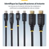 StarTech.com - Cable HDMI de 3m Certificado de Ultra Alta Velocidad - 8K60Hz/4K120Hz - Cable HDMI 2.1 con HDR10+ / eARC - 48Gbps